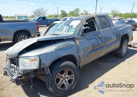 2009 Dodge Dakota Bighorn/Lonestar z USA, uszkodzony, nr VIN 1D7HE38K59S790169